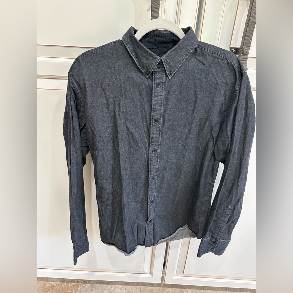 Rag & Bone Matthew Denim Button Front Shirt - image 2